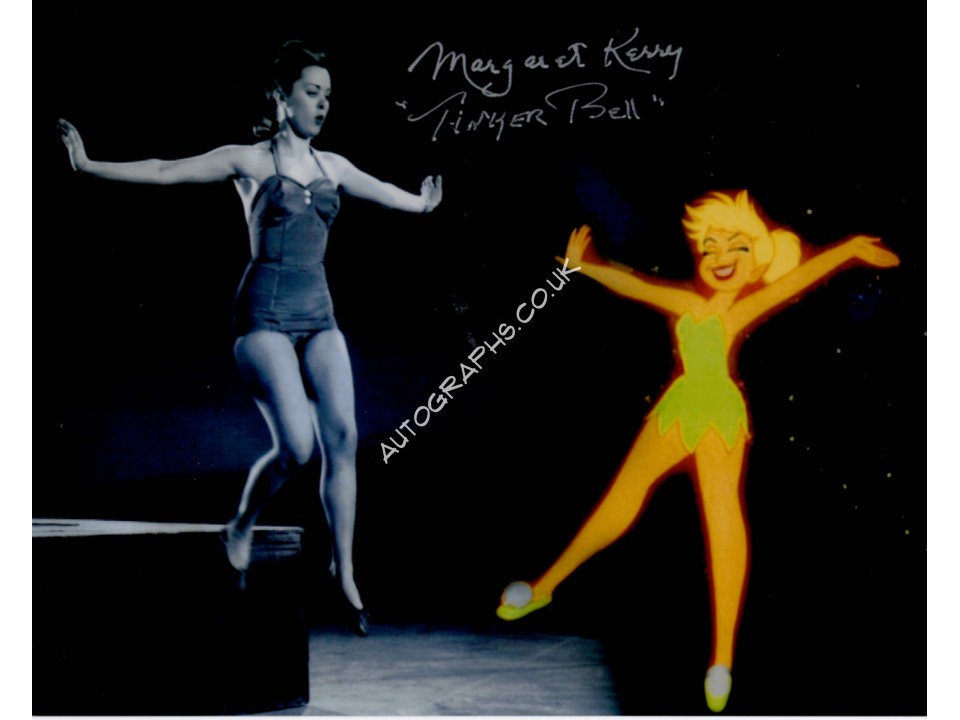Margaret Kerry Disney genuine authentic autograph signed photo. COA UACC