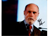 Vint Serf Internet genuine authentic autograph signed photo. COA UACC
