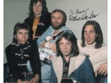 Steve Hackett Genesis genuine authentic autograph signed photo. COA UACC