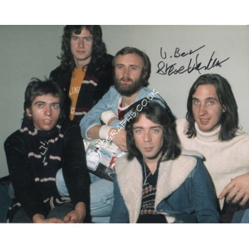 Steve Hackett Genesis genuine authentic autograph signed photo. COA UACC