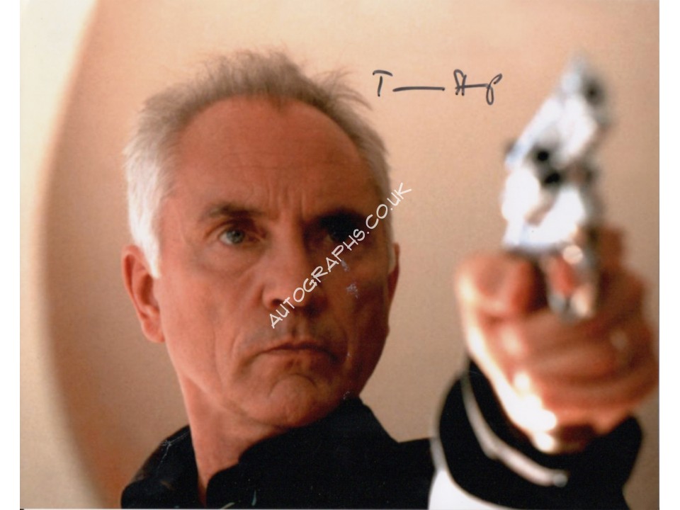 Terence Stamp Superman genuine authentic autograph signed photo. COA UACC Terence Stamp Superman genuine authentic autograph signed photo. COA UACC