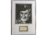 John Le Mesurier Dads Army signed authentic signature autograph display. COA UACC