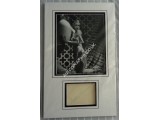 Rosalind Russell signed authentic signature autograph display. COA UACC