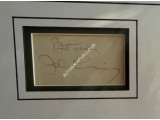 John Laurie Dads Army signed authentic signature autograph display. COA UACC John Laurie Dads Army signed authentic signature autograph display. COA UACC