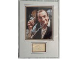 Leonard Rossiter Rigsby signed authentic signature autograph display. COA UACC Leonard Rossiter Rigsby signed authentic signature autograph display. COA UACC