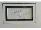Isaac Asimov signed authentic signature autograph display. COA UACC