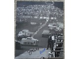 Phil Hill Jim Hall Chaparral signed genuine signature autograph image. COA UACC