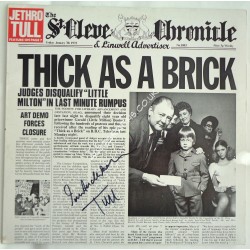 Jethro Tull Ian Anderson signed authentic signature autograph photo. COA UACC