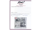 Jethro Tull Ian Anderson signed authentic signature autograph photo. COA UACC
