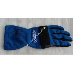 Sebastian Vettel F1 signed authentic signature autograph glove. COA UACC