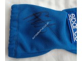 Sebastian Vettel F1 signed authentic signature autograph glove. COA UACC