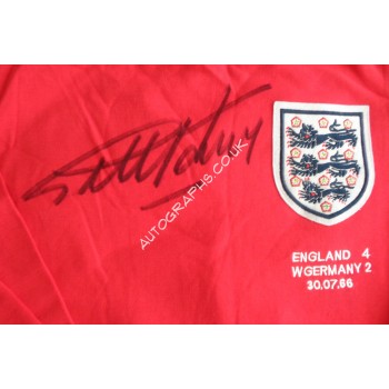 Geoff Hurst 1966 WC signed shirt signed authentic signature autograph. COA UACC Geoff Hurst 1966 WC signed shirt signed authentic signature autograph. COA UACC