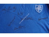 Chelsea football 1955 shirt Dicks Lewis etc signed authentic signature autograph. COA UACC Chelsea football 1955 shirt Dicks Lewis etc signed authentic signature autograph. COA UACC
