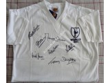 Tottenham Spurs 1961 signed shirt signed authentic signature autograph. COA UACC Tottenham Spurs 1961 signed shirt signed authentic signature autograph. COA UACC