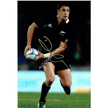 Dan Carter genuine signed photograph. COA UACC