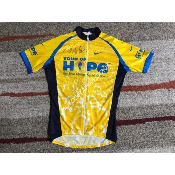 Lance Armstrong authentic signed jersey. COA UACC