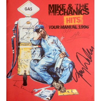 Mike and the Mechanics original signed programme. COA UACC