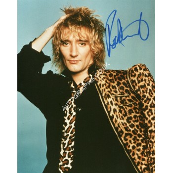 Rod Stewart original signed photograph. COA UACC Rod Stewart original signed photograph. COA UACC