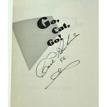 Carl Perkins Music authentic genuine signature signed book. COA UACC