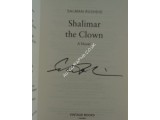 Salman Rushdie Shalimar authentic genuine signed autograph book. COA UACC Salman Rushdie Shalimar authentic genuine signed autograph book. COA UACC