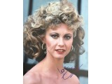 Olivia Newton John Signed 14x11 Photograph Grease. COA UACC