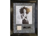 Diana Ross music signed genuine signature autograph display. COA UACC Diana Ross music signed genuine signature autograph display. COA UACC