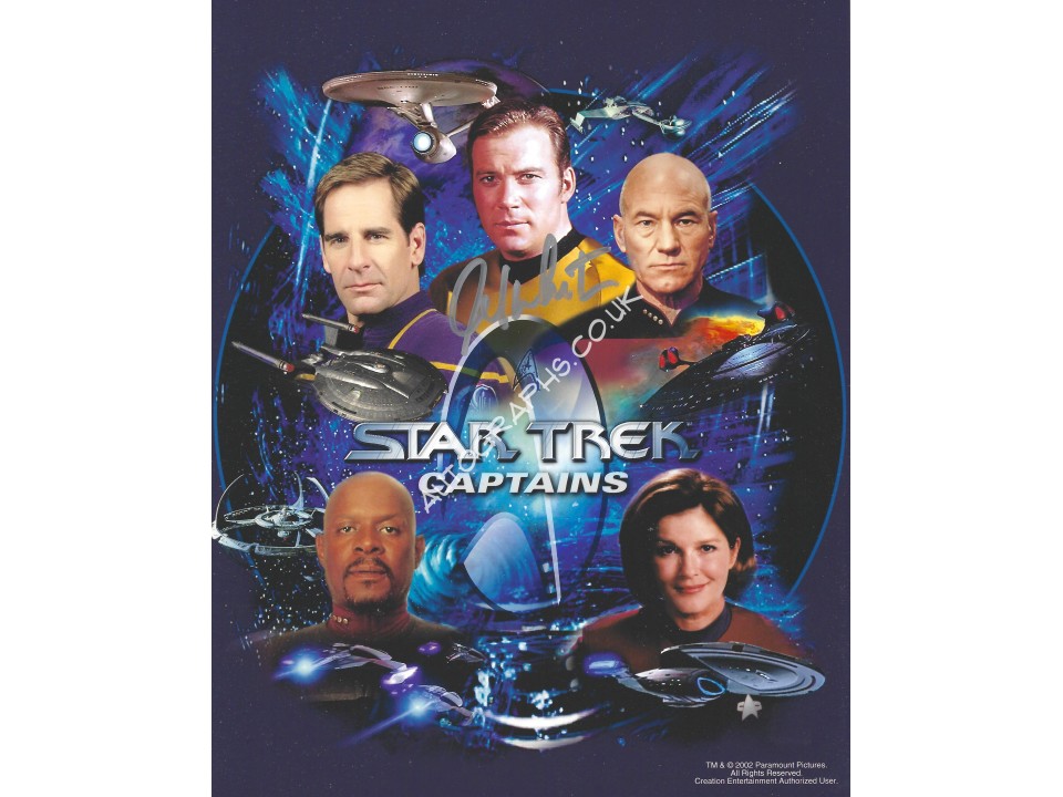 William Shatner Signed Star Trek Captain Kirk 8x10 Photo. COA UACC William Shatner Signed Star Trek Captain Kirk 8x10 Photo. COA UACC