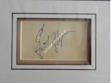 Errol Flynn genuine authentic autograph signature photo display 2. COA UACC Errol Flynn genuine authentic autograph signature photo display 2. COA UACC