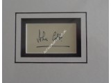 John Cobb Speed records authentic signed autograph page display. COA UACC