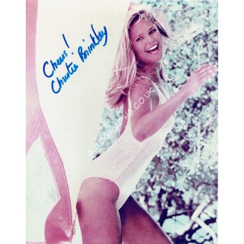 Christie Brinkley Signed Photograph. COA UACC