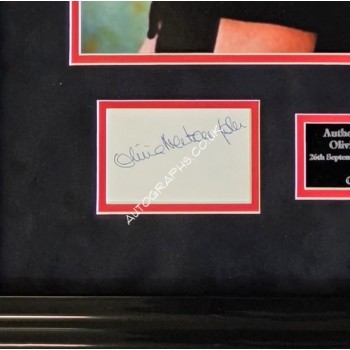 Grease Olivia Newton John genuine authentic signed display. COA UACC Grease Olivia Newton John genuine authentic signed display. COA UACC
