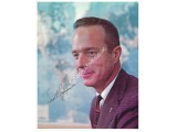 Scott Carpenter Signed 8x10 Vintage 1960's Photograph  Mercury 7 Astronaut. COA UACC