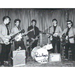 Pete Best The Beatles Signed 8x10 Photo 2. COA UACC