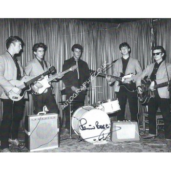Pete Best The Beatles Signed 8x10 Photo 2. COA UACC