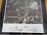Muhammad Ali Leon Spinks genuine signed authentic signature image display. COA UACC Muhammad Ali Leon Spinks genuine signed authentic signature image display. COA UACC