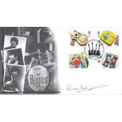 Pete Best The Beatles Signed Postal Cover 3. COA UACC