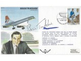 Brian Trubshaw Flown & Signed Concorde Postal Cover Brian Trubshaw Flown & Signed Concorde Postal Cover