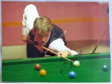 Stephen Hendry snooker genuine authentic signed autograph photo. COA UACC