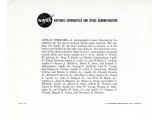 Al Worden Apollo 15 Signed NASA Kodak 8x10 Photo Of Mission Emblems. COA UACC