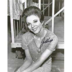 Joan Collins Signed Star Trek 8x10 Photograph. COA UACC
