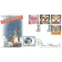 Alan Bean Apollo 12 Signed Postal Cover. COA UACC