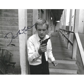 David McCallum Signed 8x10 Photograph. COA UACC