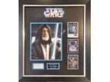 Alec Guinness Star Wars genuine signature authentic signed display. COA UACC