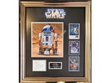 Kenny Baker R2D2 Star Wars genuine signature authentic signed display. COA UACC Kenny Baker R2D2 Star Wars genuine signature authentic signed display. COA UACC