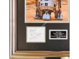 Kenny Baker R2D2 Star Wars genuine signature authentic signed display. COA UACC Kenny Baker R2D2 Star Wars genuine signature authentic signed display. COA UACC