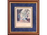 Queen Elizabeth II authentic signed genuine signature photo display. COA UACC