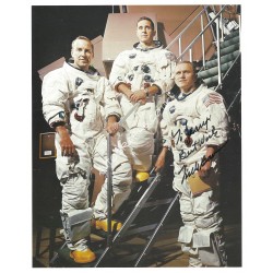 Frank Borman Apollo 8 Signed 8x10 Photograph. COA UACC