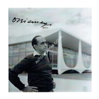Oscar Niemeyer - Signed Photograph. COA UACC