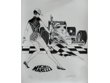 Guido Crepax Signed Lithograph. COA UACC