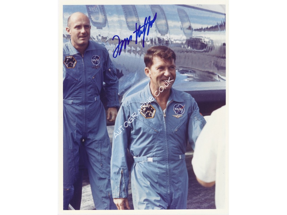 Tom Stafford Apollo 10 Signed 8x10 Photo 2. COA UACC Tom Stafford Apollo 10 Signed 8x10 Photo 2. COA UACC